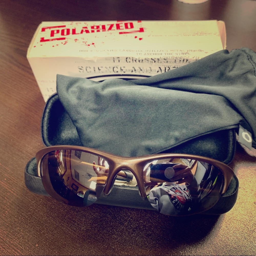 RARE Oakley Half Jacket Polarized (old style) NEW